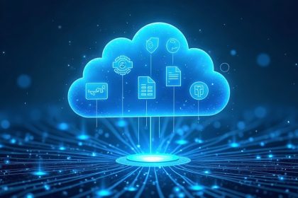 Ilustración de la computación en la nube