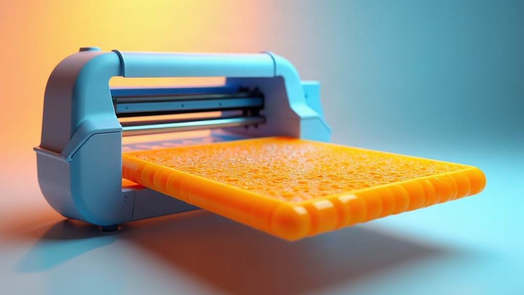Impresora 3D construyendo pieza capa a capa
